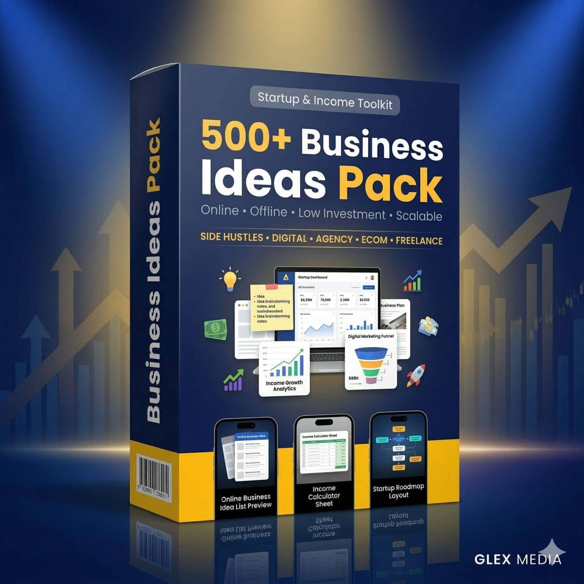 500+ Business Ideas Pack