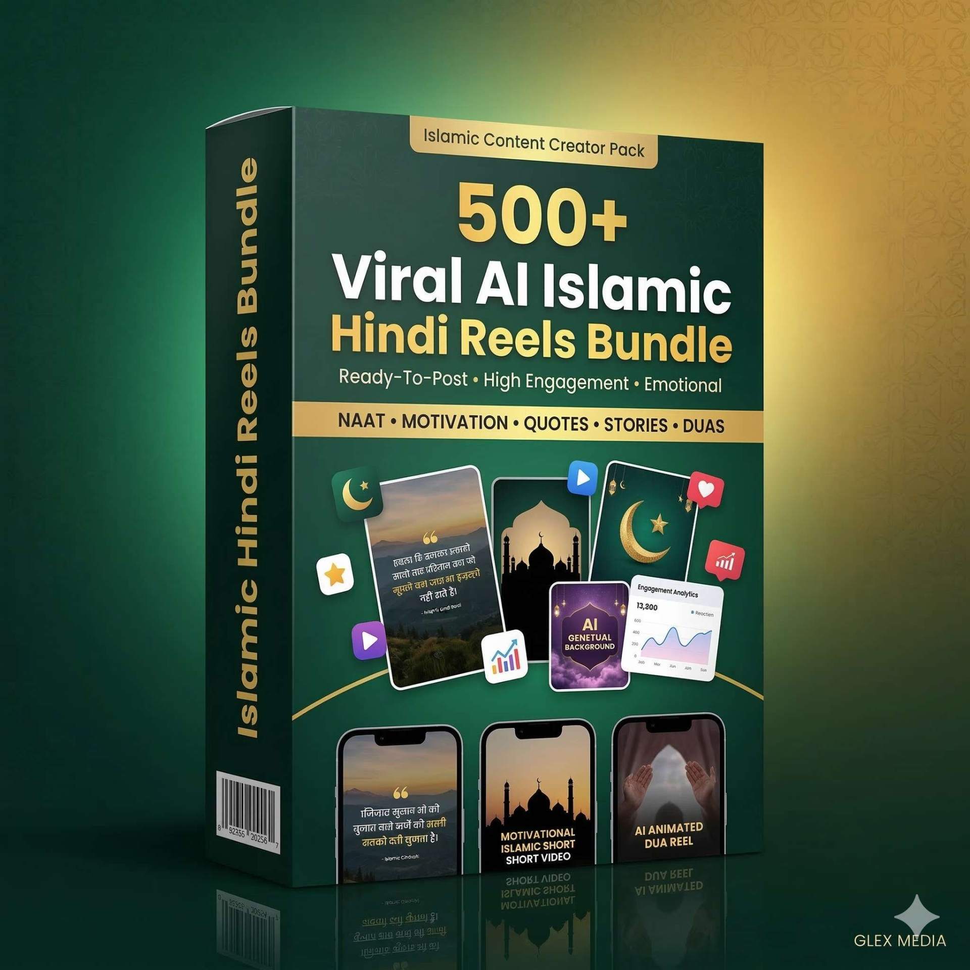 500+ Viral AI Islamic Hindi Reels