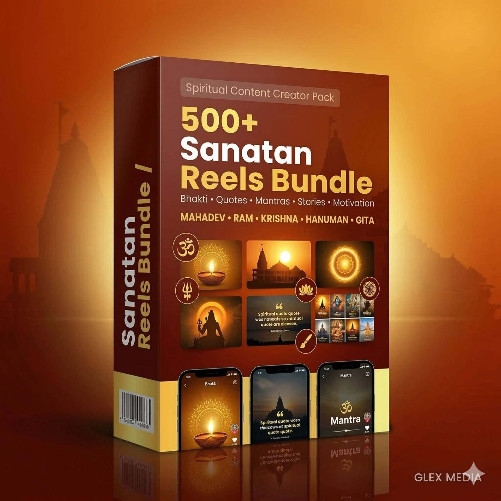 500+ Sanatan Reels Bundle